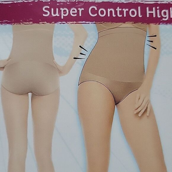 2 of SPANX HIGH WAIST SUPER CONTROL NUDE SHAPER PANTY 7 1X 2X 3X 4X NWT - Picture 10 of 12
